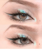 Diamond Glitter Monochrome Eyeshadow Palette Discoloration Eyeshadow Highlighter Sequins Waterproof Lasting Eyes Makeup Pigments