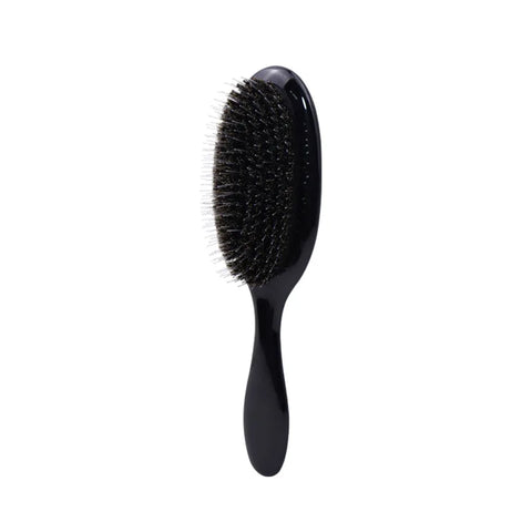 1PC Oval Boar Bristle & Nylon Hair Comb Mini Anti-static Hair Scalp Massage Comb Hairbrush Salon Hair Care Brush Styling Tool