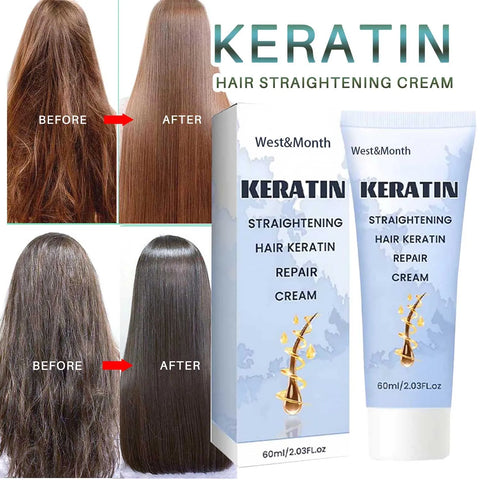 Keratin Hair Straightening Cream Keratin Cream For Smoothing Hair Professional Keratin For Permanent Straightening Hair Care