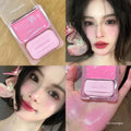 Yuanqi Blush Cream Is A Moisturizing And Evenly Pigmented Blush With Natural Light Swelling Color And Girlish Pink Blush