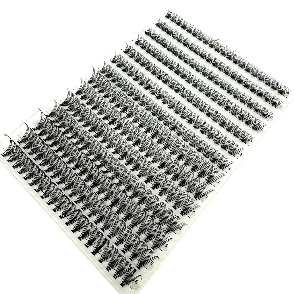 60D/80D Mink Eyelashes 100/280 Bundles Natural Eyelash extension 3D Russia Volume Individual Eyelash Cluster Makeup Tools Lashes