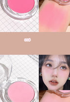 Monochrome Blush Palette Rose Orange Soft Mist Girl Blusher Powder Natural Face Makeup Matte Peach Rouge Contour Shadow Palette