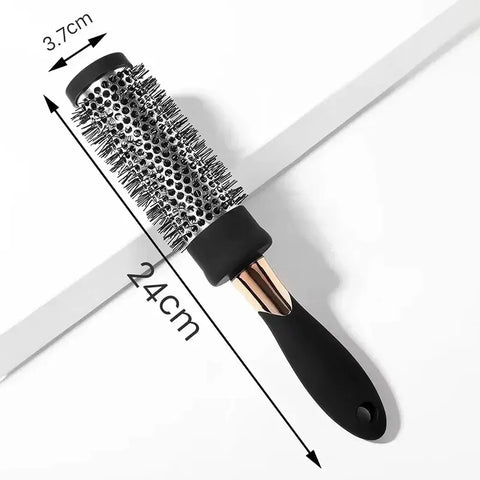 5 Size Ceramic Ion Hair Brush Nano Hairbrush Thermal Ceramic Ion Round Comb Hairdressing Hair Salon Styling Drying Curling