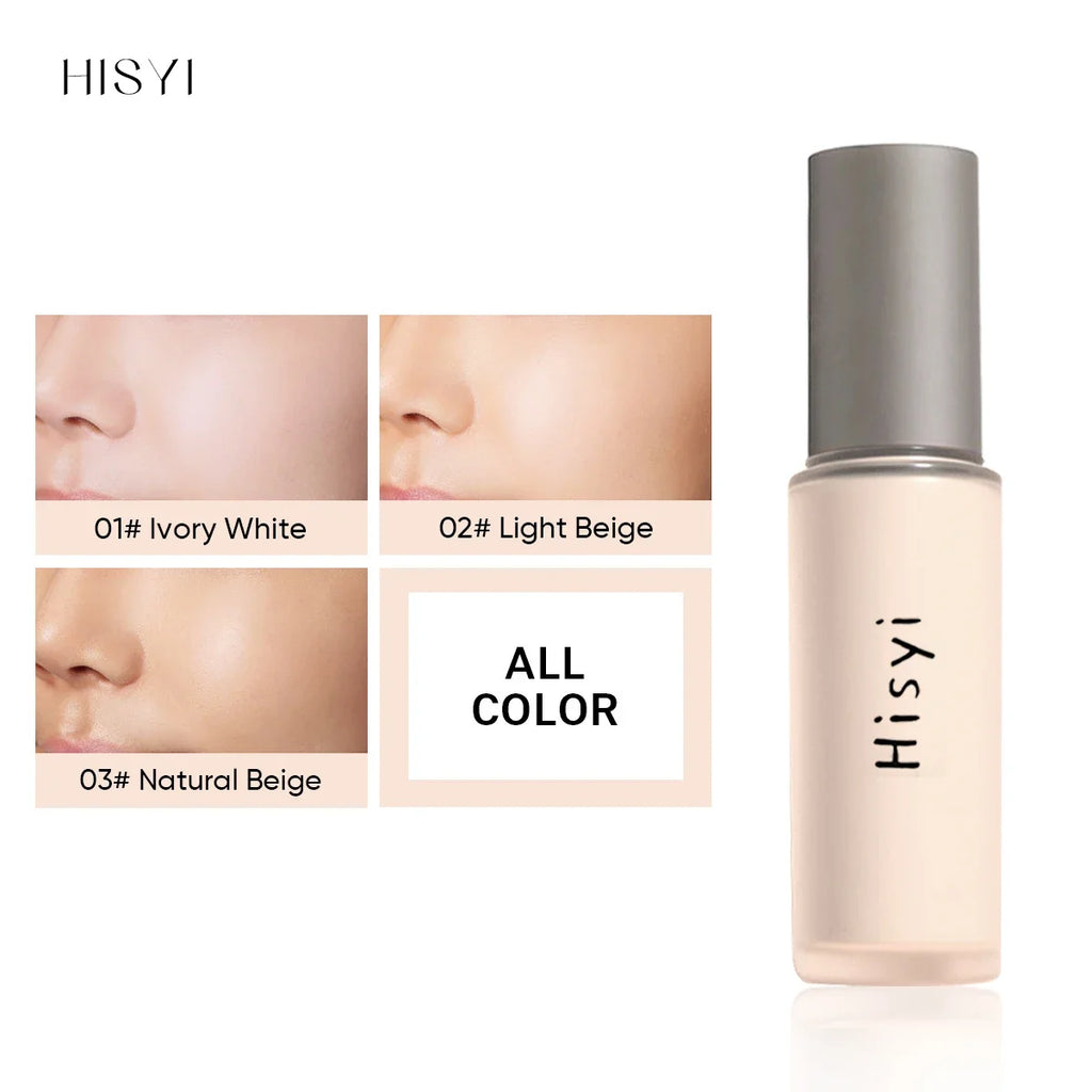 Liquid foundation naturally brightens makeup, it's not easy to get stuck. Powder isolation bb cream, plain face cream, concealer