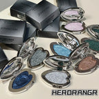 Monochrome Gloss Metallic Eyeshadow Palette Punk Smoky Green Blue Eyeshadow Mashed Potato Waterproof Shimmer Lying Silkworm