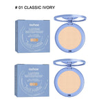 Face Setting Pressed Powder Oil Control Invisible Pores Waterproof Matte Long Lasting Natural Setting Powder Foundations Makeup