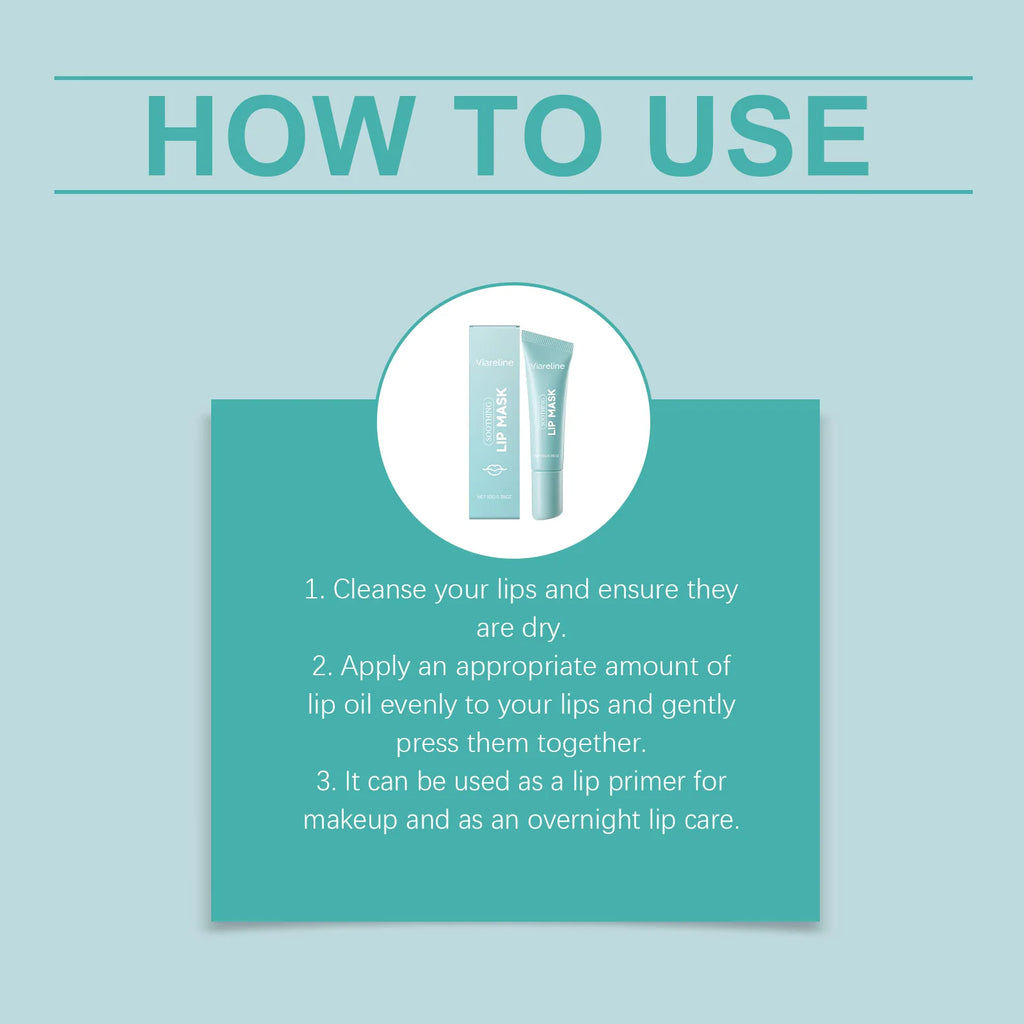 Moisturizing Lip Mask Gentle hydration to nourish and soften lips, making them smooth and delicate; suitable for daily use
