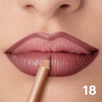 Matte Lip Liner Pencil Nude, Long-Lasting Waterproof, Smudge-Proof, Precise Outline, Smooth Creamy Formula
