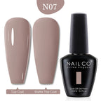 NAILCO Red Colors Series 15ML Nail Gel Polish Nail Supplies Semi Permanent For Nail Art Manicure Soak Off LED UV Hybrid Varnish