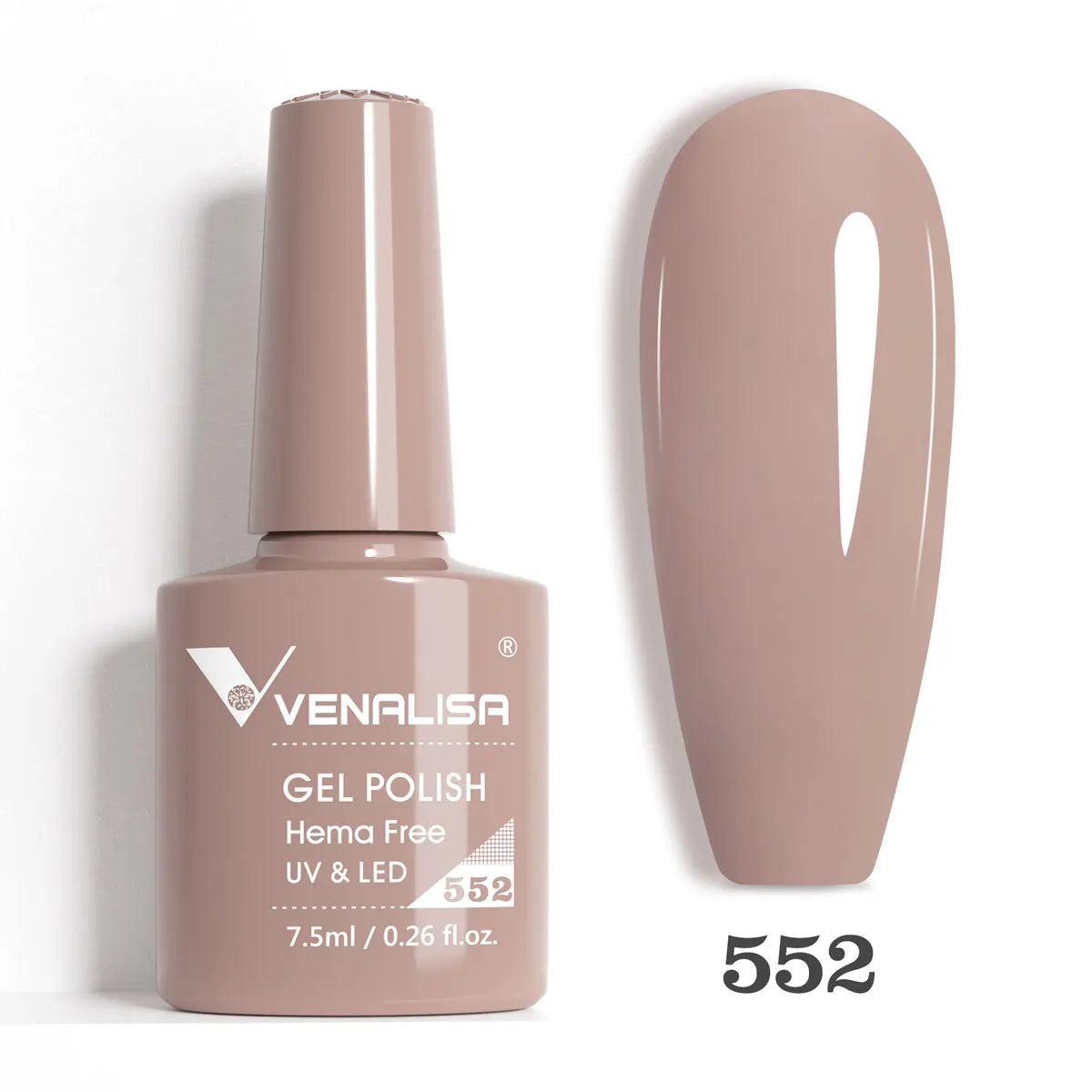 Venalisa HEMA TPO FREE 7.5ml Gel Polish Nail French Pink Jelly Nude Collection Nail Gel Polish Glitter Gorgeous Soak Off UV LED