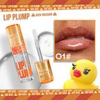 Duck Lip Plump Lip Oil long-lasting Moisturizing Lip Gloss Mirror Water natural Transparent No Sticky Gloss Pearl Lip Glaze Set