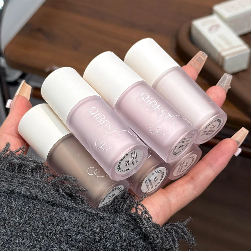 QIBEST Liquid Contour Highlighter Multi-purpose Blush Cream Matte Face Blusher Cheek Tint Eyeshadow Bronze Contouring Makeup