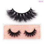 LEHUAMAO 3D Mink Lashes Makeup Eyelashes Natural Fluffy Long Fake Lashes Full Stripe Reusable False Eyelash Extension