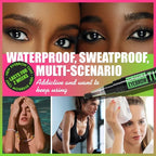 Rotating Liquid Eyebrow Dye Tint Brush Pencil Long Lasting Coloring Eyebrow Tattoo Waterproof Makeup Eyebrow Cream Stencil Kit