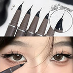 Curved Eyeliner Pen Quick Dry Liquid Eye Liner Easy To Draw Ultra-fine Lying Silkworm Pencil Black Brown Lower Eyelash Makeup