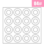 1PCS White French Manicure Strip Nails Sticker Stencil Guide French Nail Art Decals Form Fringe DIY Line Tips Decoration Tools