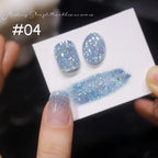 1-12pcs WS Carnival Party Broken Diamonds Nail Gel Polish Summer New Super Flash Quick Dry Long Lasting Nail Art Nail Supplies