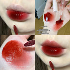 Cherry Pink Waterproof Mirror Finish Water Lip Gloss Nude Brown Clear Tint Glass Lip Oil Liquid Makeup for Luminous Look