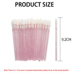 100/300PCS Crystal Lip Brush Lipstick Gloss Applicator Wands Wholesale For Eyelashes Extension Tool Kits Makeup Accessories