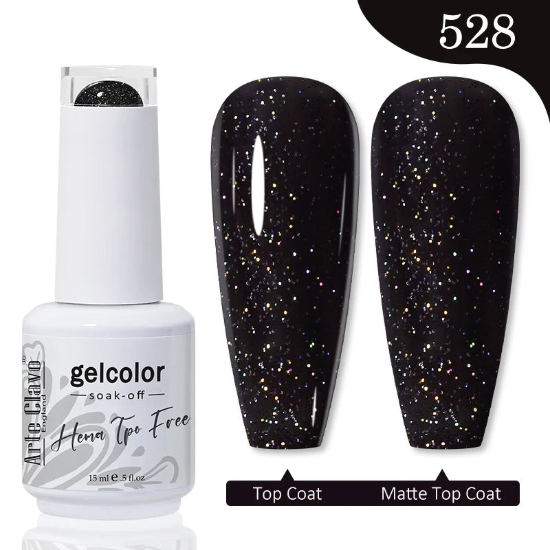 Arte Clavo Hema Free TPO Free Nail Gel Polish Nail Supplies Vernis Semi Permanent Nail Art Manicure Soak Off UV Gel Nail Varnish