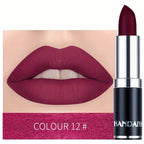 Matte Lipstic Long-Lasting, High-Pigment Velvet Finish, Smooth & Non-Drying Formula, Multiple Bold Shades for All Skin Tone