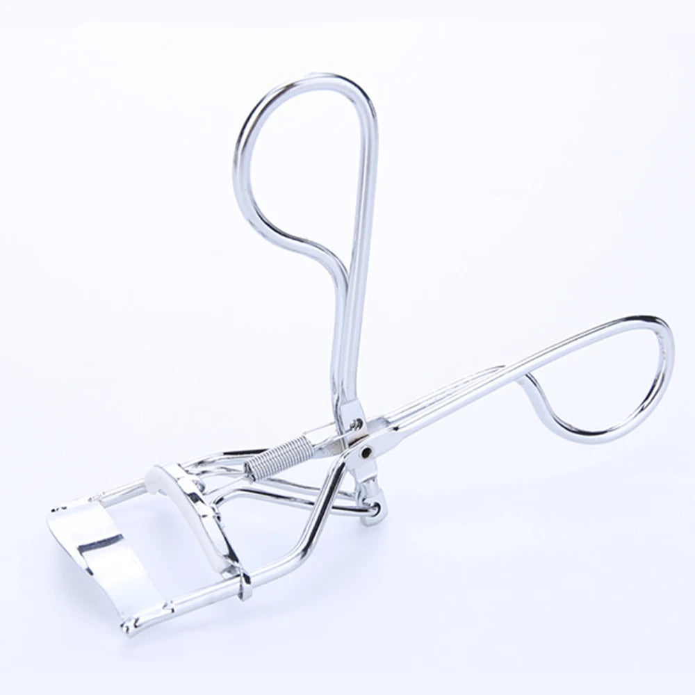 Easy To Use Plated Stylish Design Eyelash Curler Beauty Tool Electric Best Selling Eyelash Curler For Straight Lashes Spring