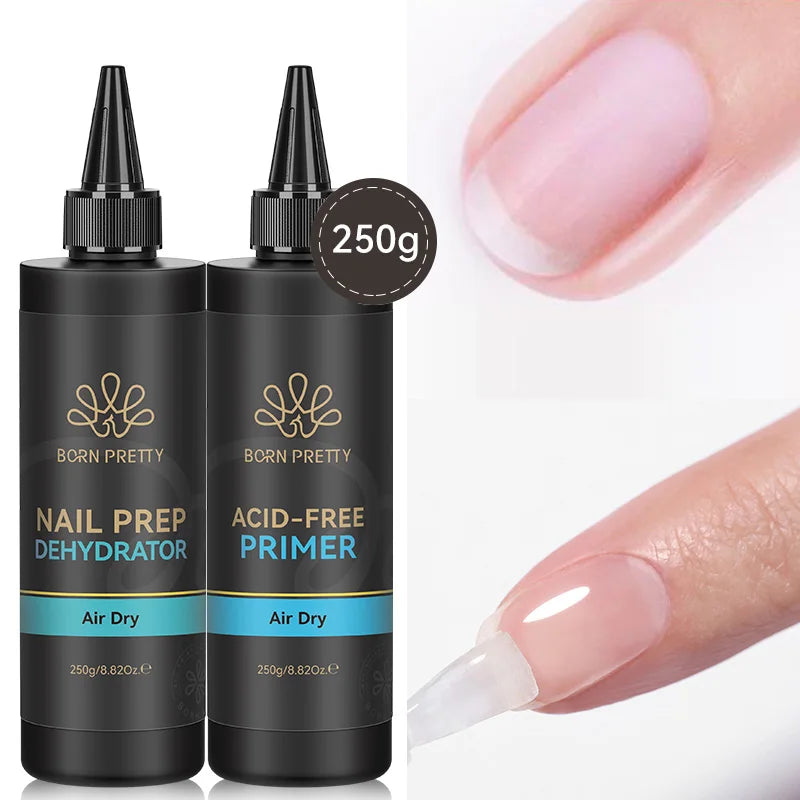 BORN PRETTY 250g Jelly Milky White Pink Translucent Nude Gel Polish Refilled Package Semi Permanent Soak Off UV Nail Art Varnish