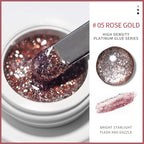 Silver/Gold Metal Gel Metallic Nail Polish Chrome 3D Metal Painted Gel Polish 5ml Liquid Mirror Effect Glossy Shine Manicure