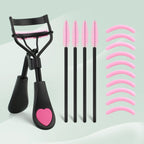 Love Comb Eyelash Curler Combination Set, No Harm to Eyelashes, Curling Eyelash Tools, Suitable for Men and Women.