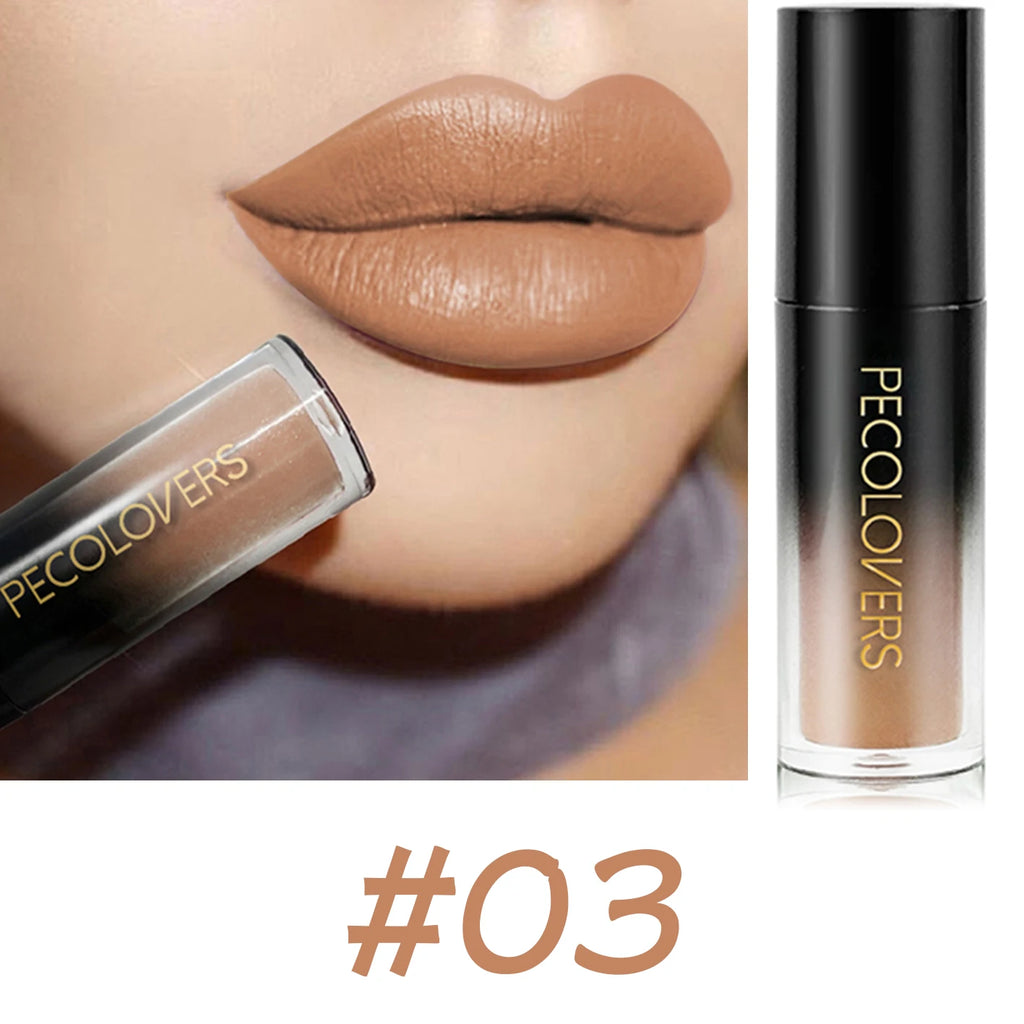 Best Lip Makeup 14 Color Sexy Matte Long Lasting Lipgloss Liquid Lipstick Lip Cream