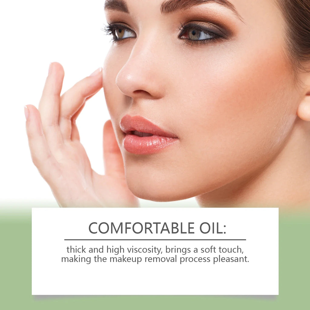 Green Tea Cleansing Oil Refreshing Oil Control Soothing Skin Exfoliation Moisturizing Face Makeup Remover Oil Skin Care 100ml