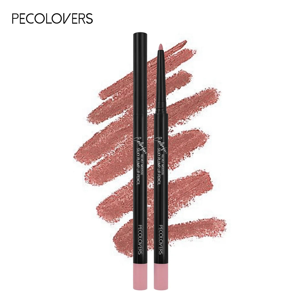 Nude Matte Lip Liner Pencil Lipstick Tint Makeup Waterproof Lasting Non-stick Lipstick Lip Liner Cosmetic
