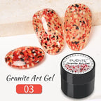 PUETNE 7.5ML Amber Moonlight Cat Magnetic Gel Nail Polish Winter Nails Jelly Glass Cat Eye Soak Off UV Semi-Permanent Varnish
