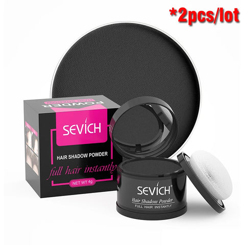 Sevich Hairline Shadow Powder Instantly Black Root Cover Up Natural Hair Filling Hair Fluffy Powder Waterproof Hair Concealer