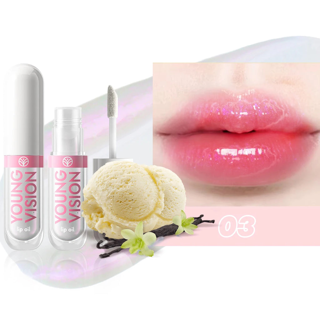 6 Color-Changing Lip Gloss  Fruity Scent Moisturizing and Long-Lasting Smooth Hydrating Temperature-Activated Lip tint