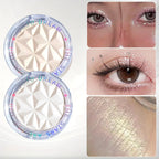 Shimmer Diamond Glow Highlighter 2-Color Palette – Brighten & Contour, Radiant Skin, Natural Glow for Festival & Daily Makeup