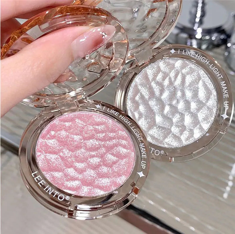 Crystal Bright Light high Gloss Powder Pearl Fine Flash Flash brightening makeup not fly Powder for young girls blush