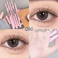 Meniscus Double-end Lying Silkworm Eyeliner Pencil Pearlescent Matte Nude Pink Highlighter Shadow Pen Brightening Eye Makeup