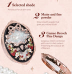 Flower Knows Strawberry Rococo Series Embossed Blush 5g Blush Powder Berry Mary Blusher Palette Makeup Profesional