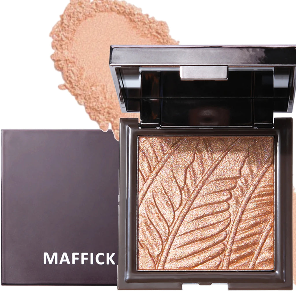 Wing highlight powder palette flashes brightens and clear powder face brightens three-dimensional makeup bronze g