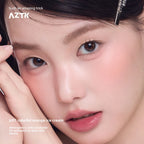 AZTK Liquid Blush Highlighter Contour Stick - Creamy Matte Natural Flush,Face Sculpting & Lifting Effect,Long Lasting Cheek Tint