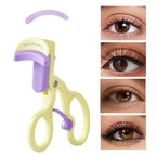 Eyelash Curlers No Pinching Portable Frameless Eyelash Curler Natural Long-Lasting Curl Eyelashes Shaping Eye Makeup Easy To Use