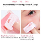 Judydoll Cream Blush Highlighter Palette - Dewy Glow, Multi-Use Makeup Stick for Cheeks Eyes Lips, Blurring Volumizing Effect