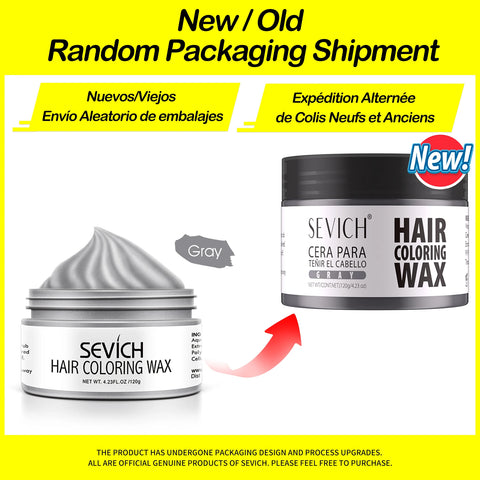 SEVICH 120g Hair Colour Wax Easy To Wash DIY Hairs Dyed Mud Dye for Eyebrow Beards Coloring Styling Temporary Hair Colour Cream