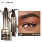 1pc 3D Wild Eyebrow Pencil Microblading Eyebrow Tint Pen Square Angled Brush Brow Dye Cream Anti-smudge Waterproof