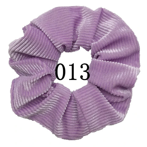 10/6/1pc Accesorios para el cabello chouchou cheveux femme hair scrunchies headband women ties velvet solid color Black set pack