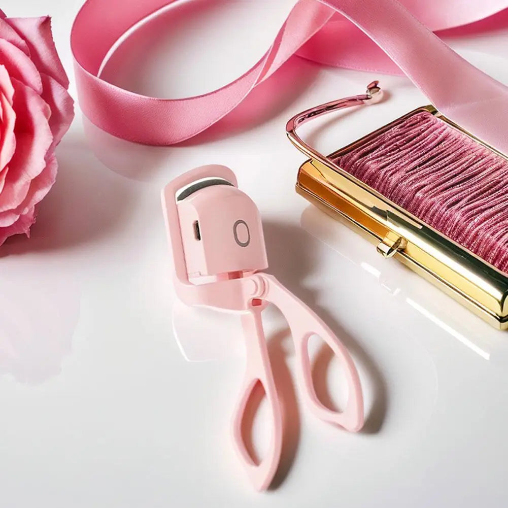 Rechargeable Eyelash Curler ABS Craftsmanship Electric Lash Curler Heated Eyelash Curler Silicone Pads For Eyelash Protection