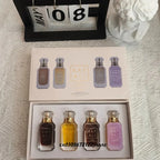 KAYALI 4x10ml Unisex Eau De Parfum Set Long Lasting Floral Fruity Musk Vanilla Royale Mini Travel Perfume Collection