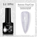 LILYCUTE Nude Crystal Rubber Base Gel Nail Polish Natural Color Semi Permanent UV Gel Soak Off Self Leveling Nail Gel Varnishes