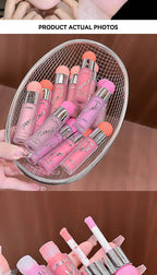 Clear and water-like blush liquid, a Korean-style sweet girl's energetic blush for daily whitening, naturally breathable